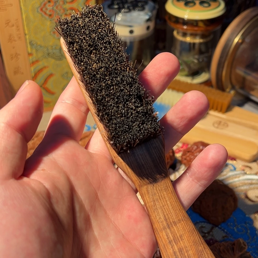 文玩核桃把件野猪鬃刷（以旧换新）