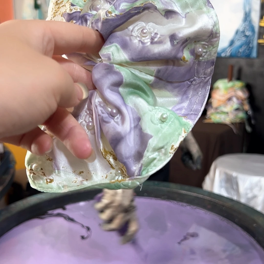 蜜***茶251精品圆饼发圈手作