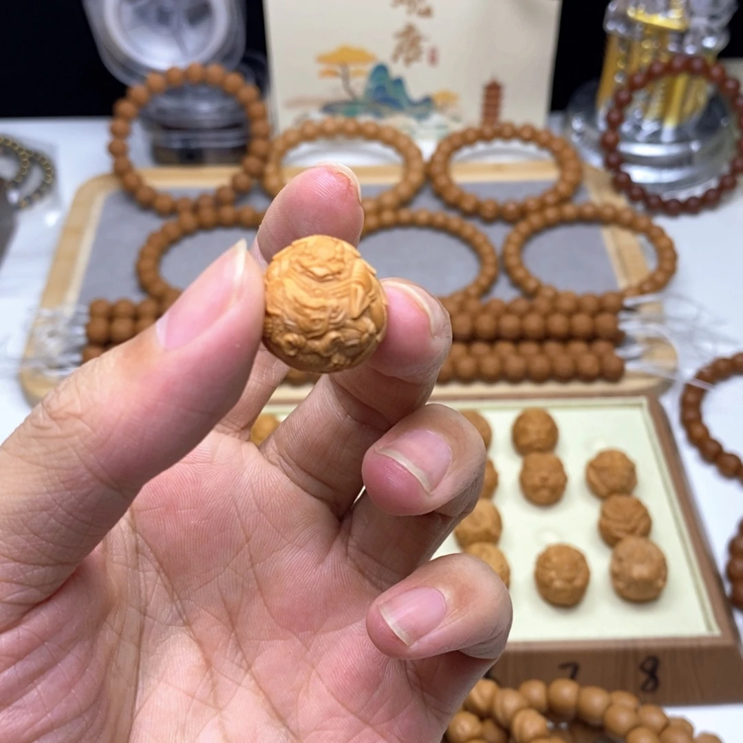 猴头核桃手串大鹏