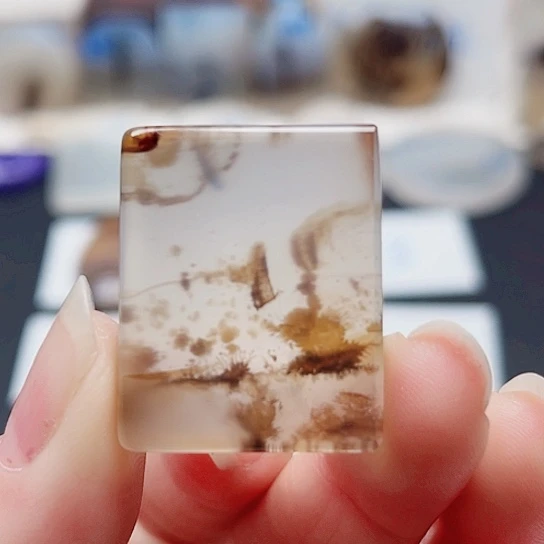 玛瑙/玉髓珠宝半成品未镶嵌