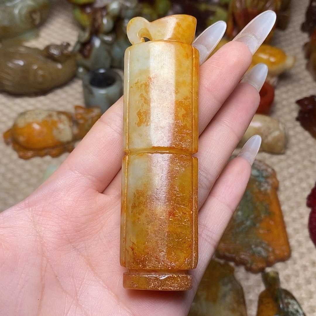 未镶嵌蛇纹石玉颈饰