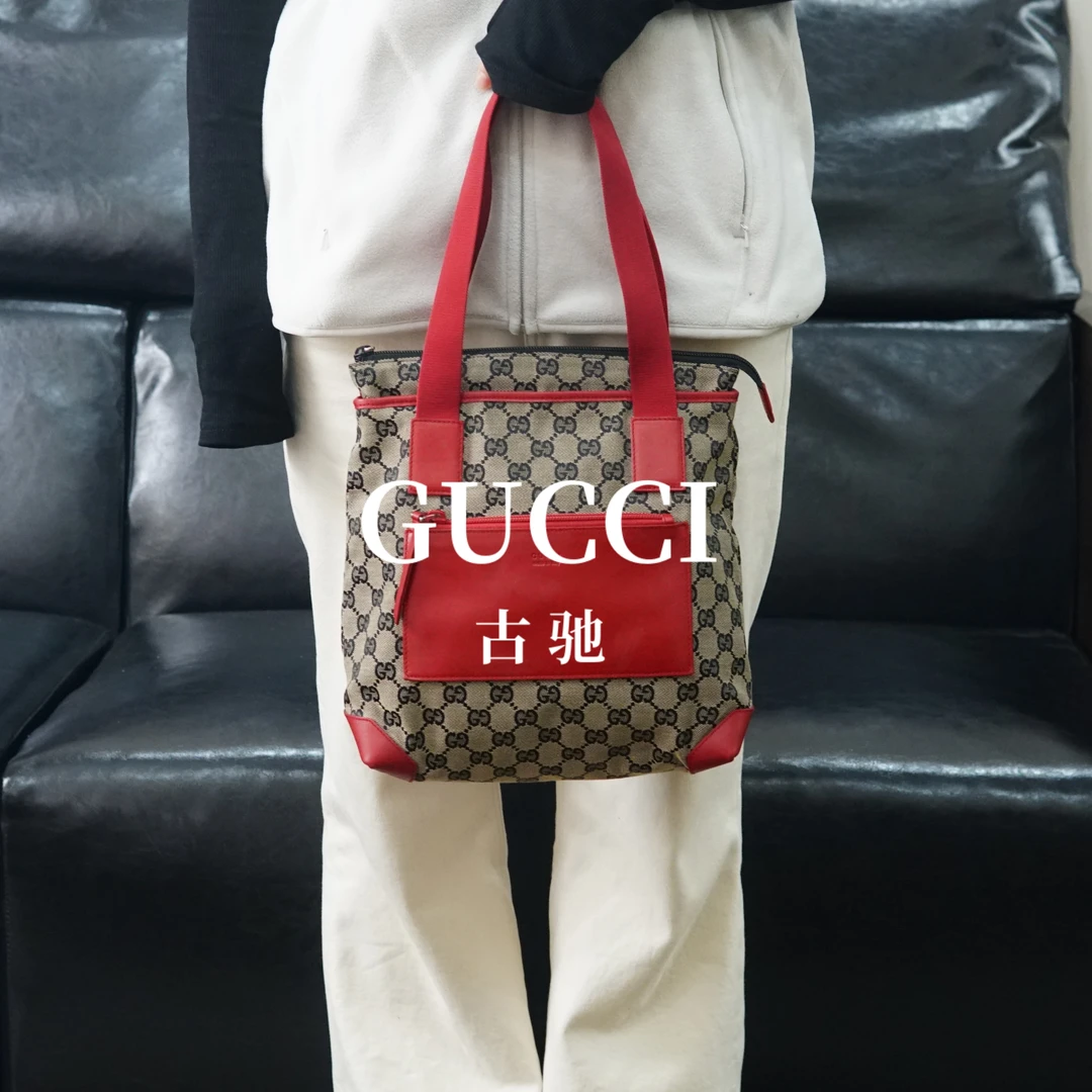 95新 GUCCI/古驰 老花单肩包/JJ12917224/7224