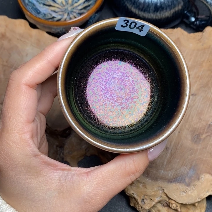 茶盏建窑建盏主人杯304