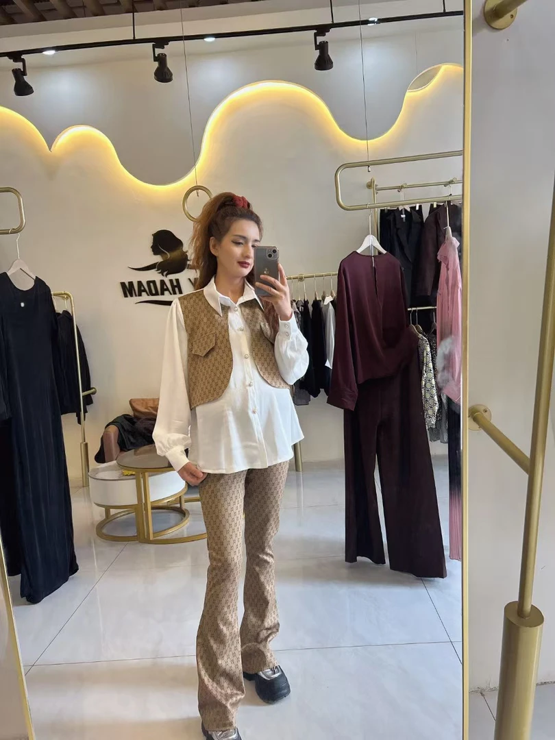 孕妇休闲套装，孕妇装，孕妇喇叭裤套装，孕妇秋季套装