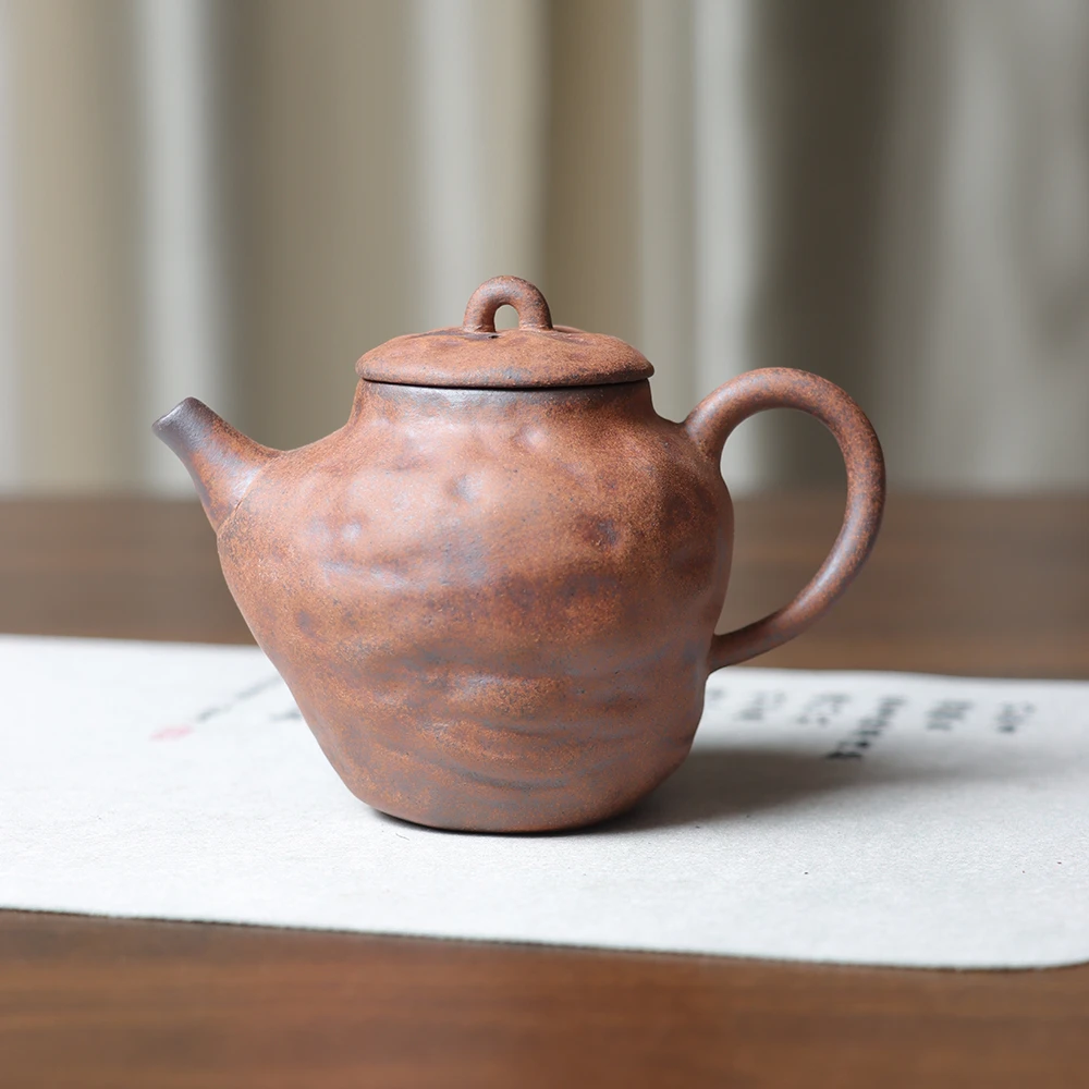 【正版川冶】老岩泥岿然石壶.6880.茶壶陶瓷功夫茶具中式复古.SL