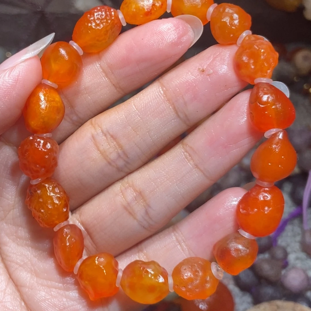 未镶嵌玛瑙/玉髓珠宝半成品