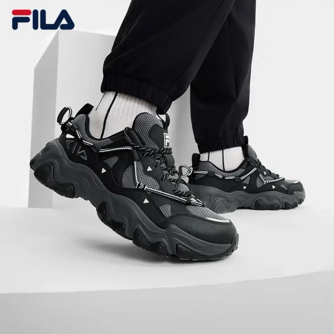 FILA 斐乐男女鞋猫爪鞋5代老爹鞋运动鞋冬季新款鞋子休闲鞋
