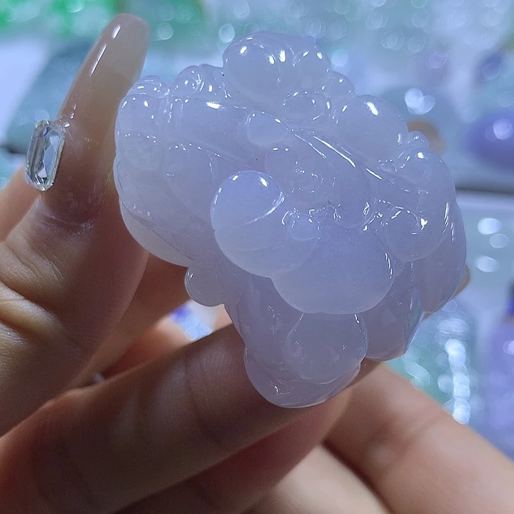 翡翠未镶嵌项链天然翡翠A货吊坠