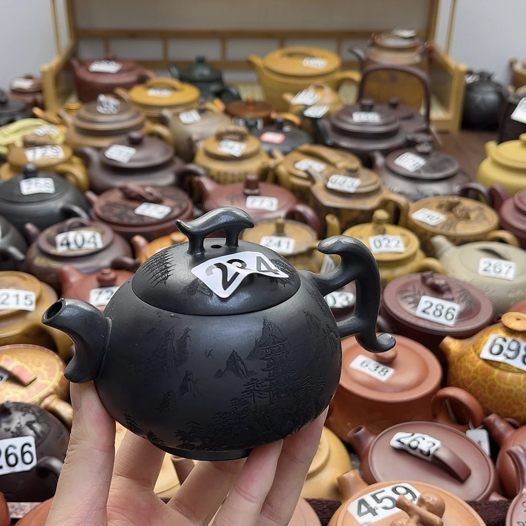 竹***风紫砂微瑕紫砂微瑕