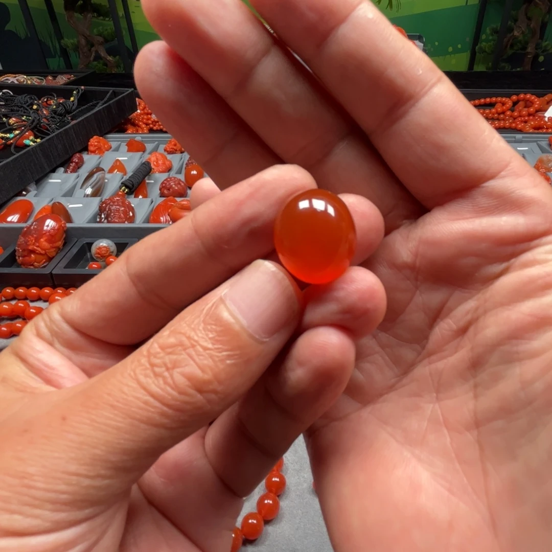 老***机南红玛瑙未镶嵌手链