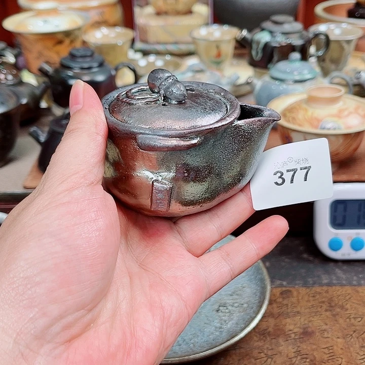沁庐柴窑古法柴烧全手工茶具