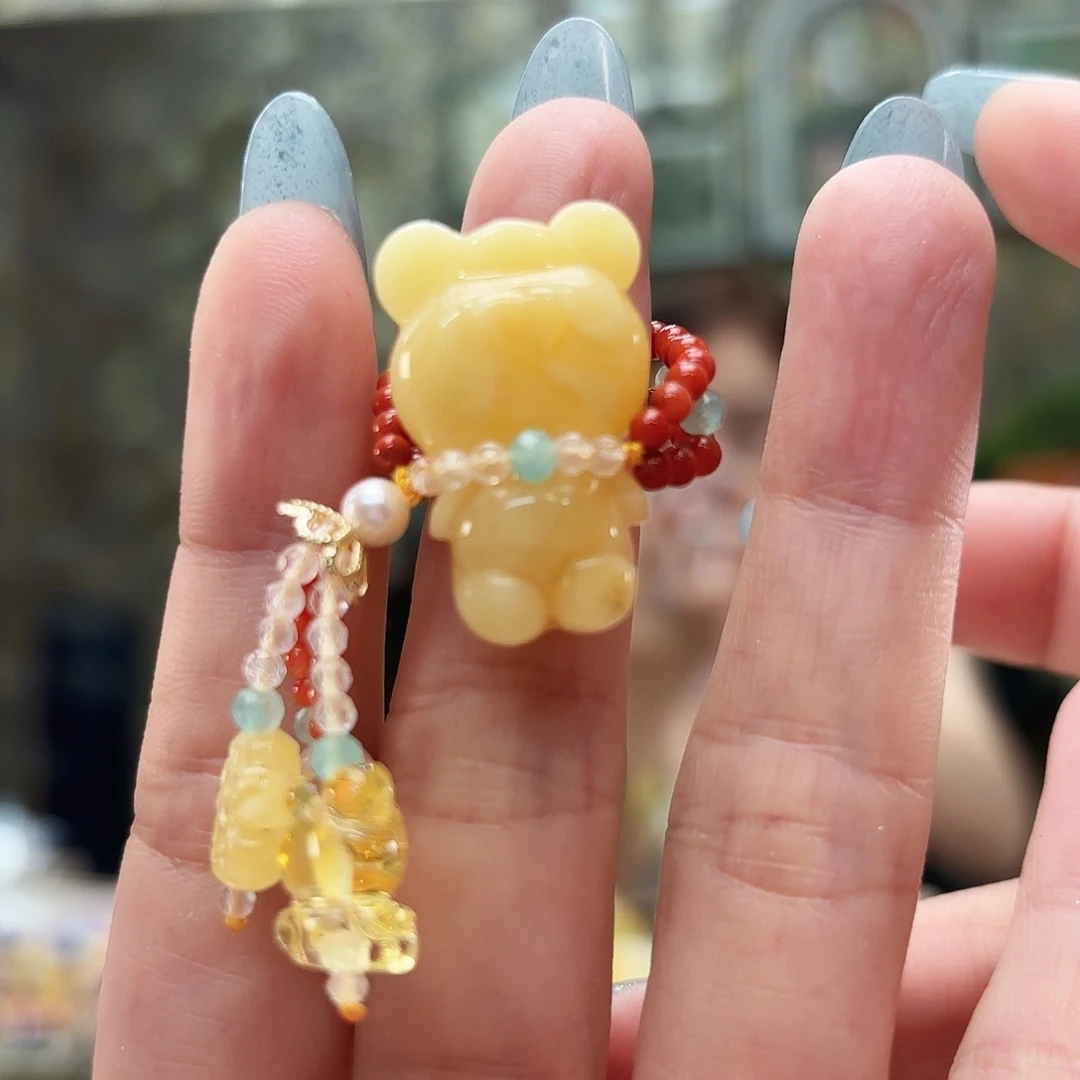 未镶嵌琥珀手链琥珀