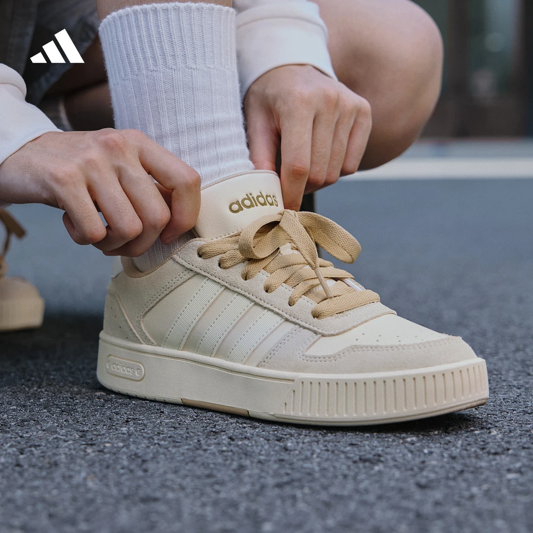 流光风 阿迪达斯「小锯齿」D-PAD CLASSIC美高风篮球板鞋JI2551