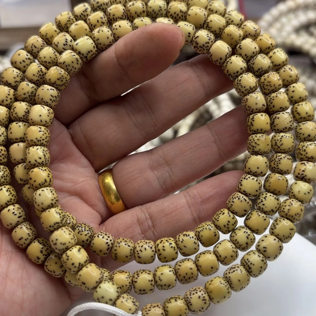 星月菩提吊坠87暴力黄侧留白