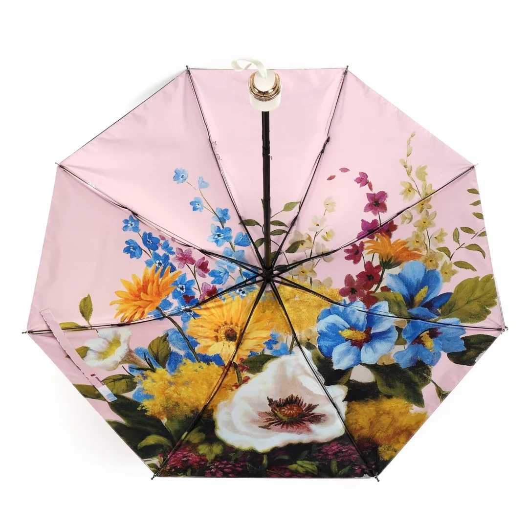 【638】#时尚印花雨伞