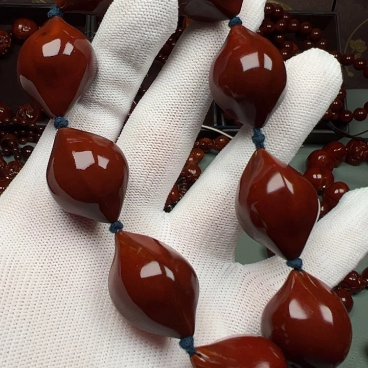 橄榄核吊坠素核23