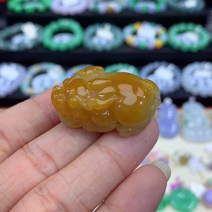未镶嵌手链翡翠翡翠