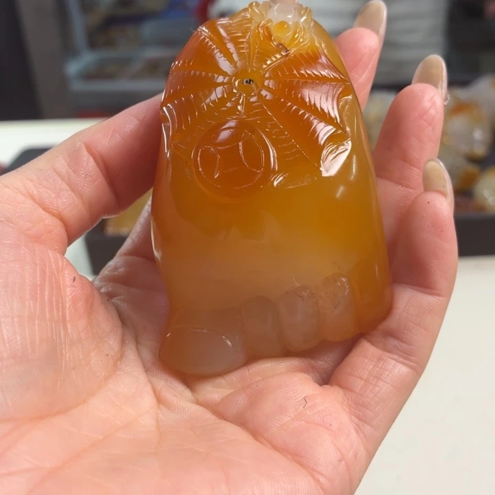 玛瑙/玉髓吊坠(不含链)未镶嵌