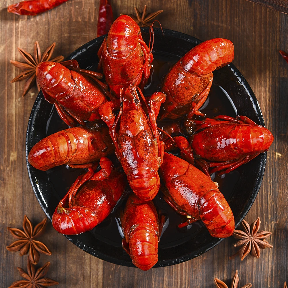 临期吃到9月29临期龙门小龙虾3种麻辣，十三香，蒜蓉味各一盒