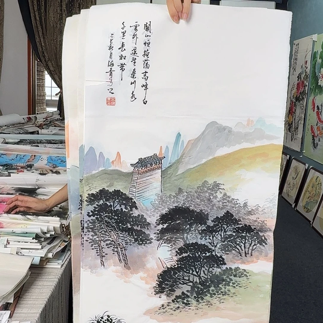 纯手绘的好看作品