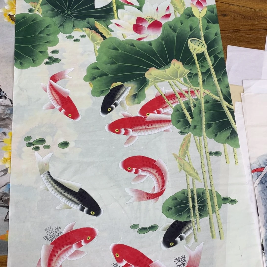 妍**！精品四尺画心作品
