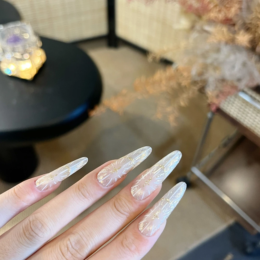 NINI【神谕圣光】默认AB纯手工穿戴甲