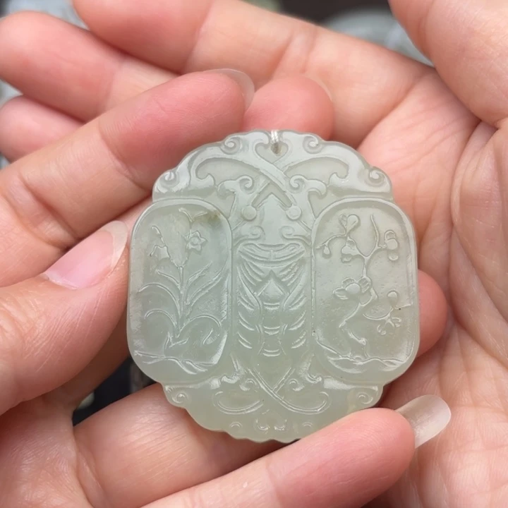 未镶嵌和田玉挂件