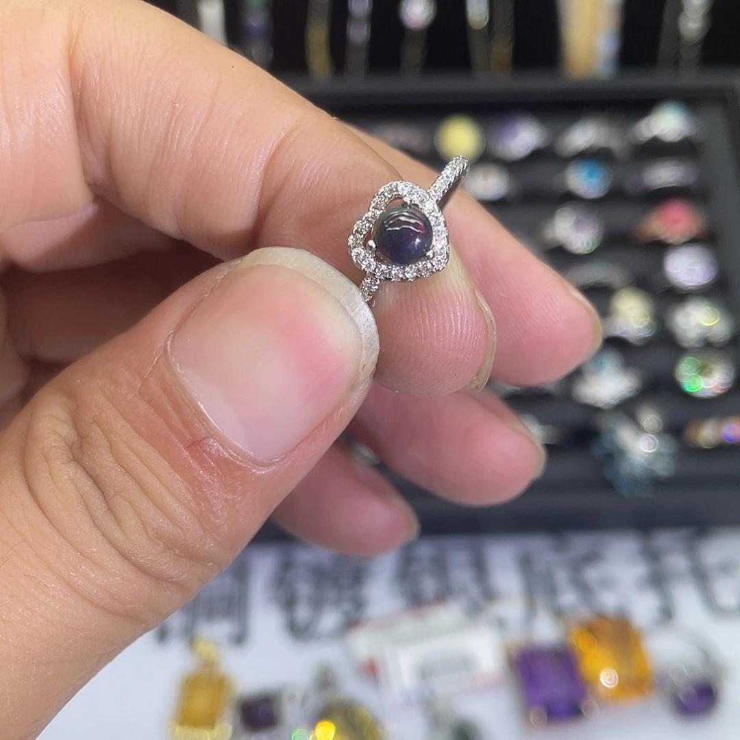 水晶珠宝半成品未镶嵌