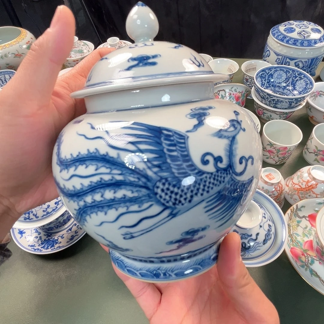 杯青花瓷器青花瓷器