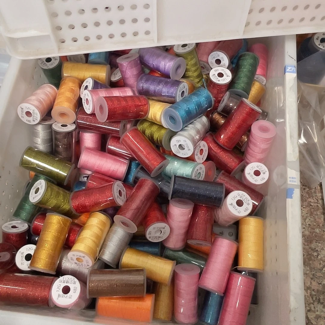 聚酯纤维6股12克星空纯色5卷随机