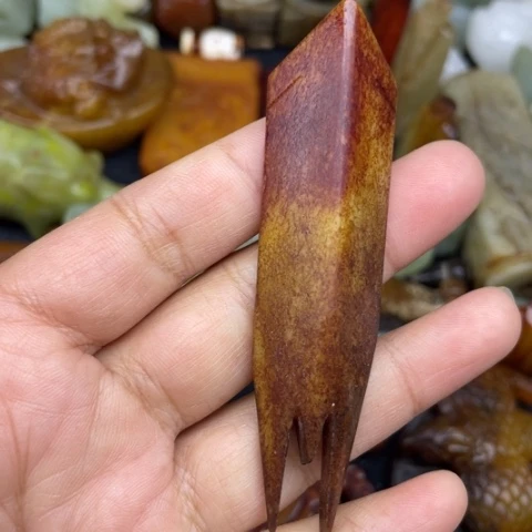 和田玉未镶嵌颈饰31