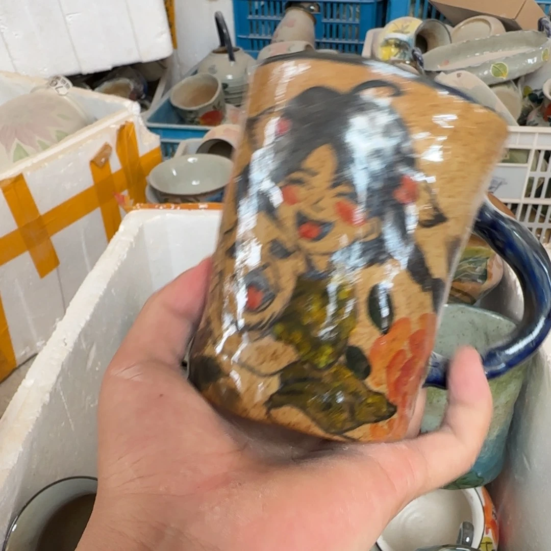 景德镇釉下彩陶瓷瑕疵慎拍43