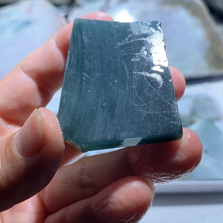 颈饰未镶嵌翡翠74