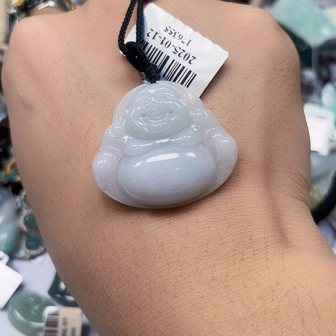 翡翠未镶嵌颈饰缅甸翡翠A货吊坠