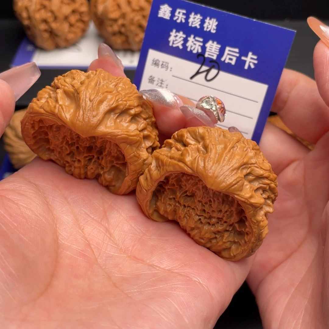 文玩核桃把件蛇头41