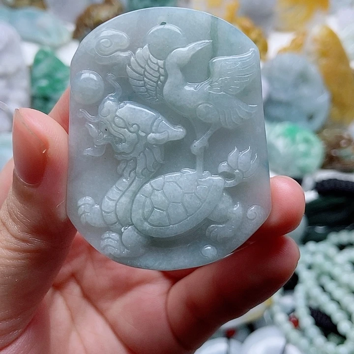吊坠(不含链)未镶嵌翡翠1