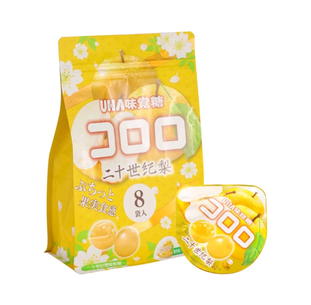 山姆悠哈uha味觉糖二十世纪梨味软糖352g