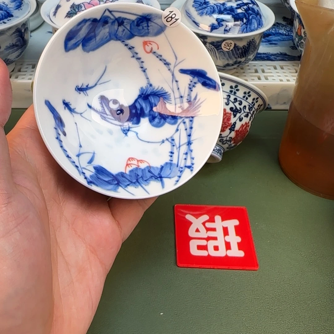 彦祖纯手工手绘茶具181