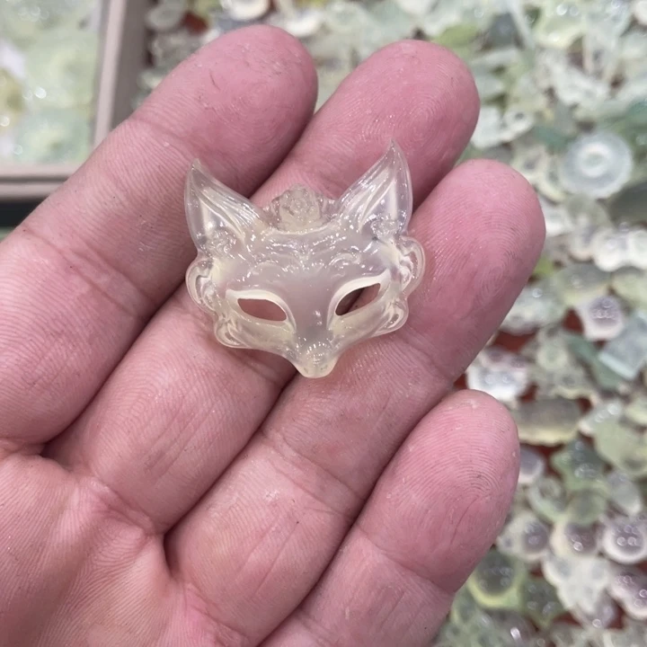 蛇纹石玉合金颈饰