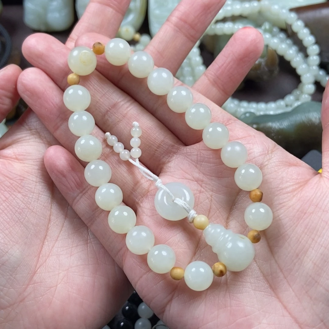 和田玉把件未镶嵌小***洱