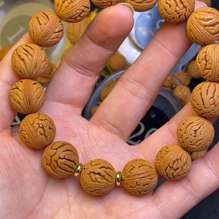 桃核吊坠秦岭龙纹桃14尺寸