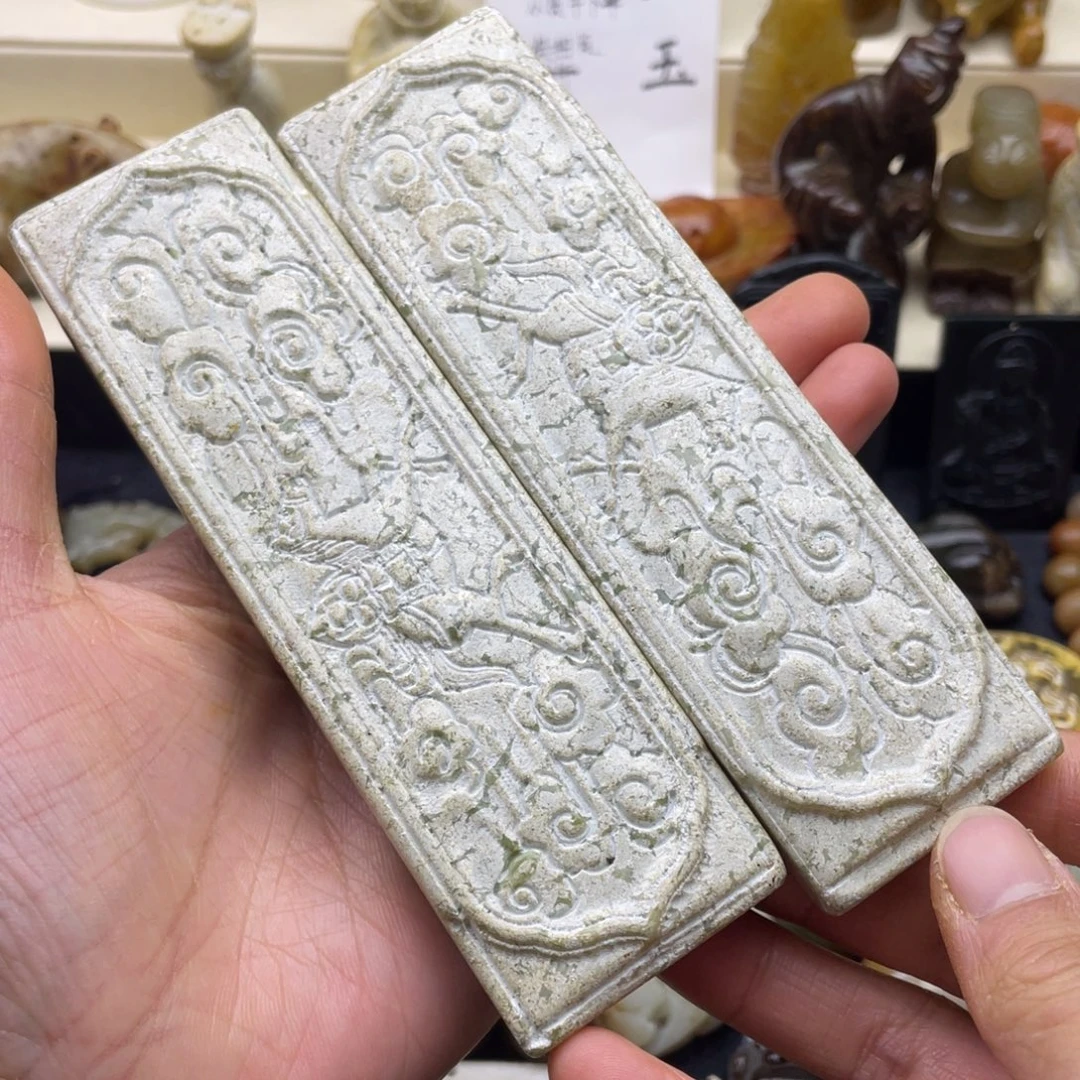 蛇纹石玉未镶嵌颈饰48