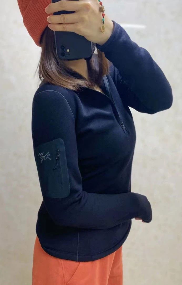 ARC'TERYX/始祖鸟【国内现货】女款RHO HEAVYWEIGHT ZIP 抓绒外套