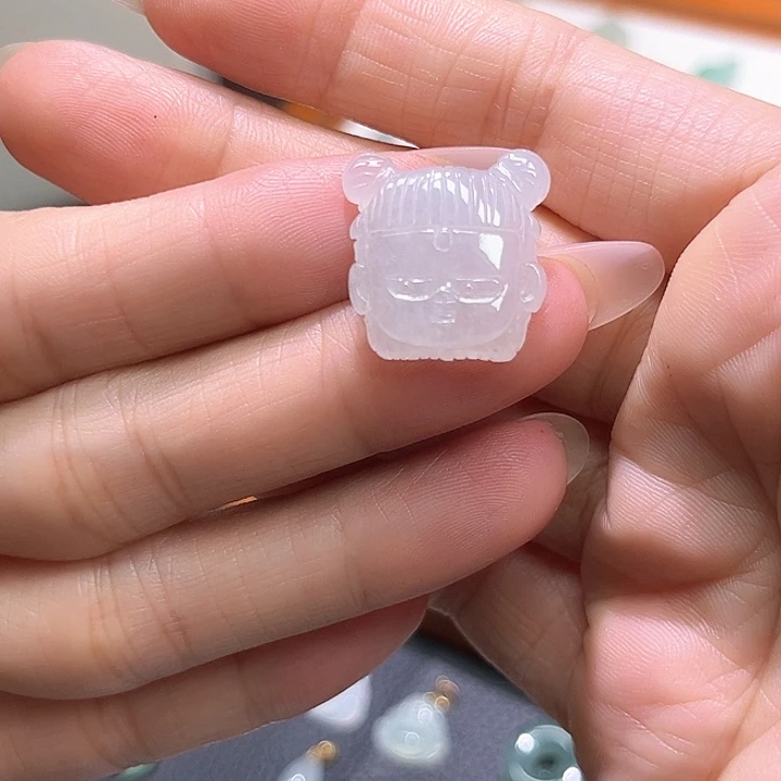 颈饰未镶嵌翡翠哪吒
