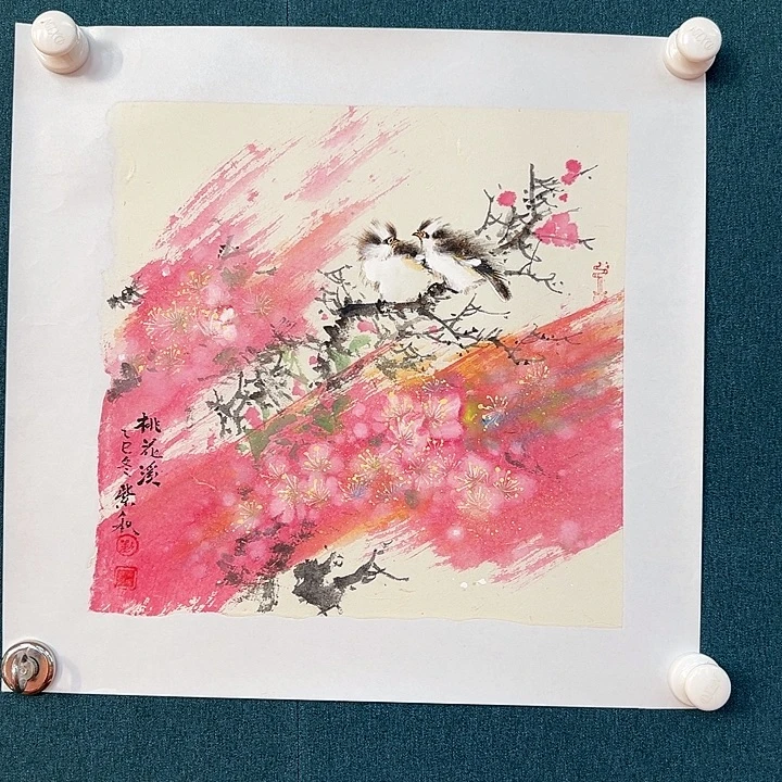 国画书画作品多次