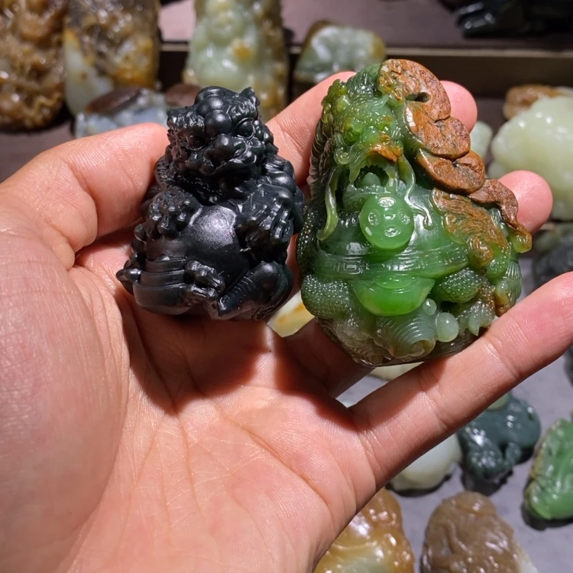 【闪购商品】和田玉未镶嵌把件糯**霸