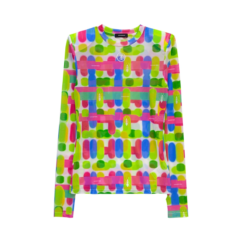 NONHUMAN蚂蚁多彩色块皮肤衣