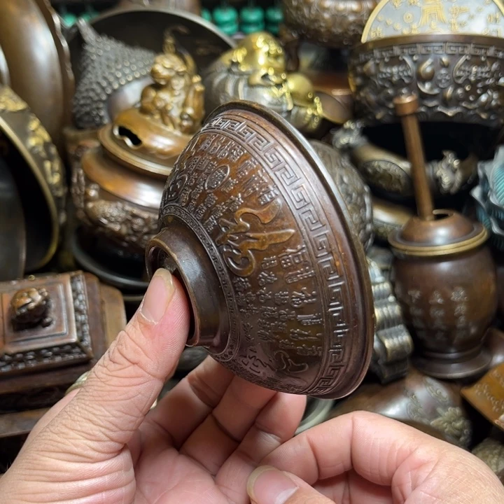 铜器摆件收收藏藏