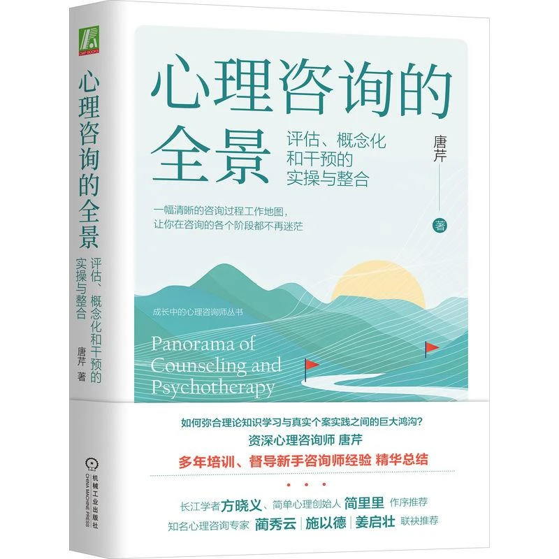 心理咨询的全景 评估概念化和干预的实操与整合 唐芹著 一幅清晰