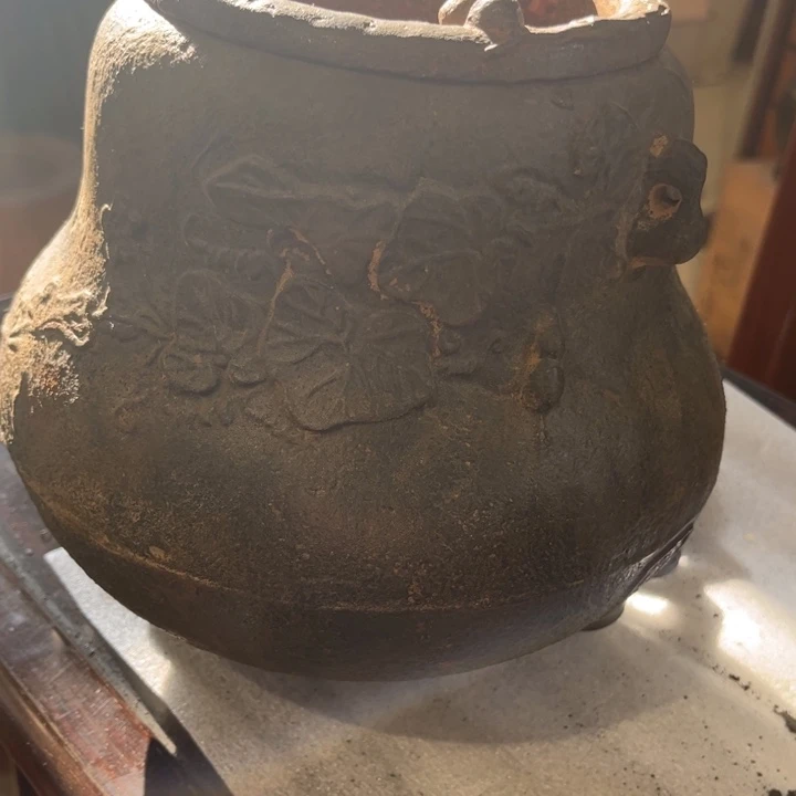 骐***堂铁中古工艺品摆件